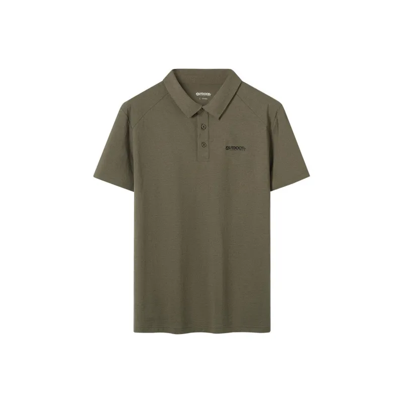 OUTDOOR PRODUCTS Polo Shirt Men's Army Green-0