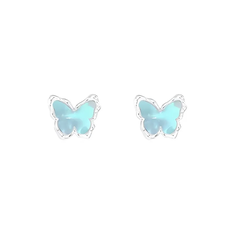 May10th S925 Silver Stud Earrings Women's-0