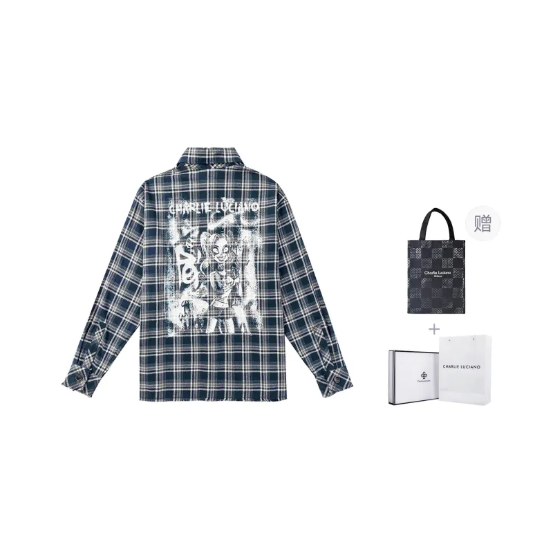 Charlie Luciano Shirt Unisex Dark Blue-6