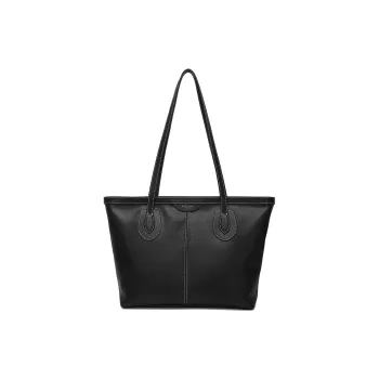 MEXICAN Artificial Leather Portable Tote Bag, Shopping Bag, Shoulder Bag Regular Women's Black/Brown/Khaki