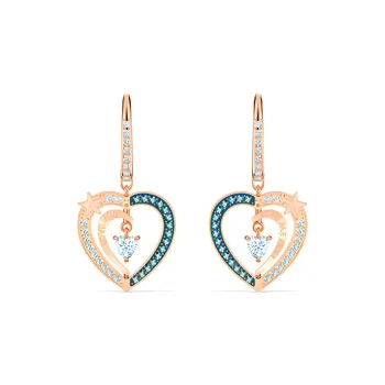 Swarovski STARRY NIGHT Earrings Women's Blue