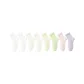 8 Pack (2 White+2 Milk White+Light Beige+Peach Pink+Spring Green+Mauve)