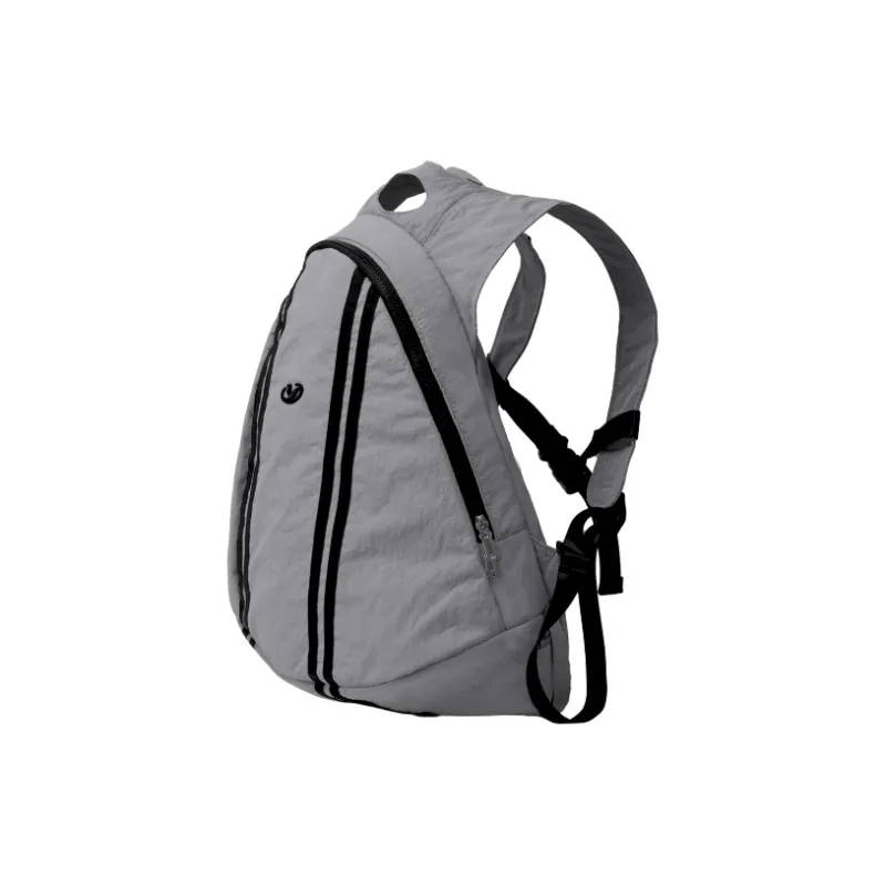 YOOLO Fabric Travel Backpack Tennis Racket Backpack Regular Unisex Smoke Gray Khaki-11