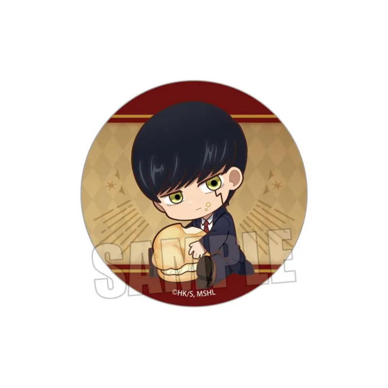 BELLHOUSECO・・LTD・ SINCE1982 BH BELLHOUSECO・・LTD・ 'Muscle Magic User MASHLE ' Chibi Character Collection Badge Badges-0