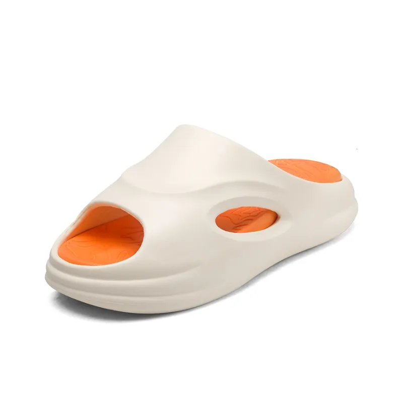 BOLE Quiet Slip Resistant Cushioning Slide Slippers Unisex-4