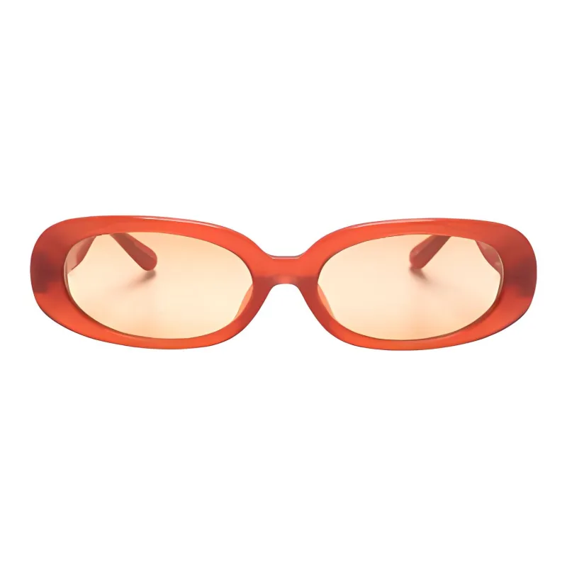 Linda Farrow Cara Oval frame Tinted Sunglasses-1