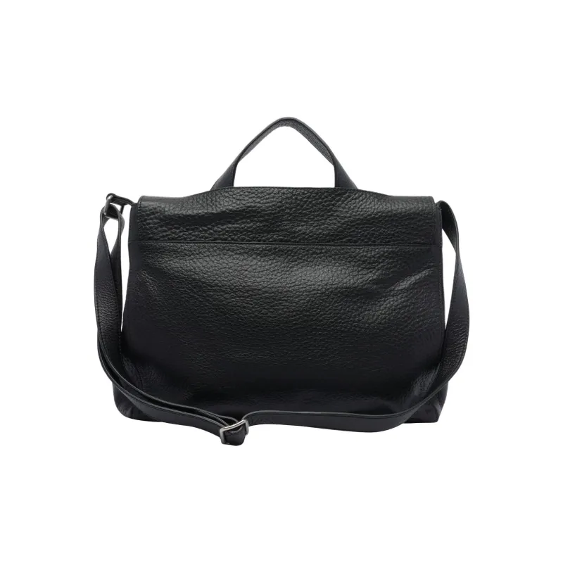 Vic Matie Calfskin Handbag Women's Black-2