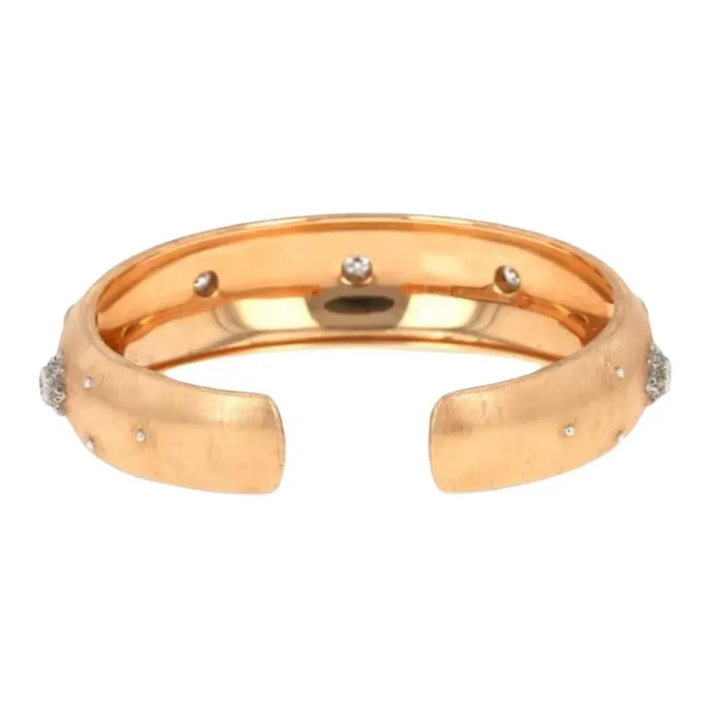 BUCCELLATI 18K Gold Macri Diamond Bracelet-2