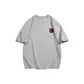 [100% cotton]Heather Gray (Tf Red Autobot Chest Logo)