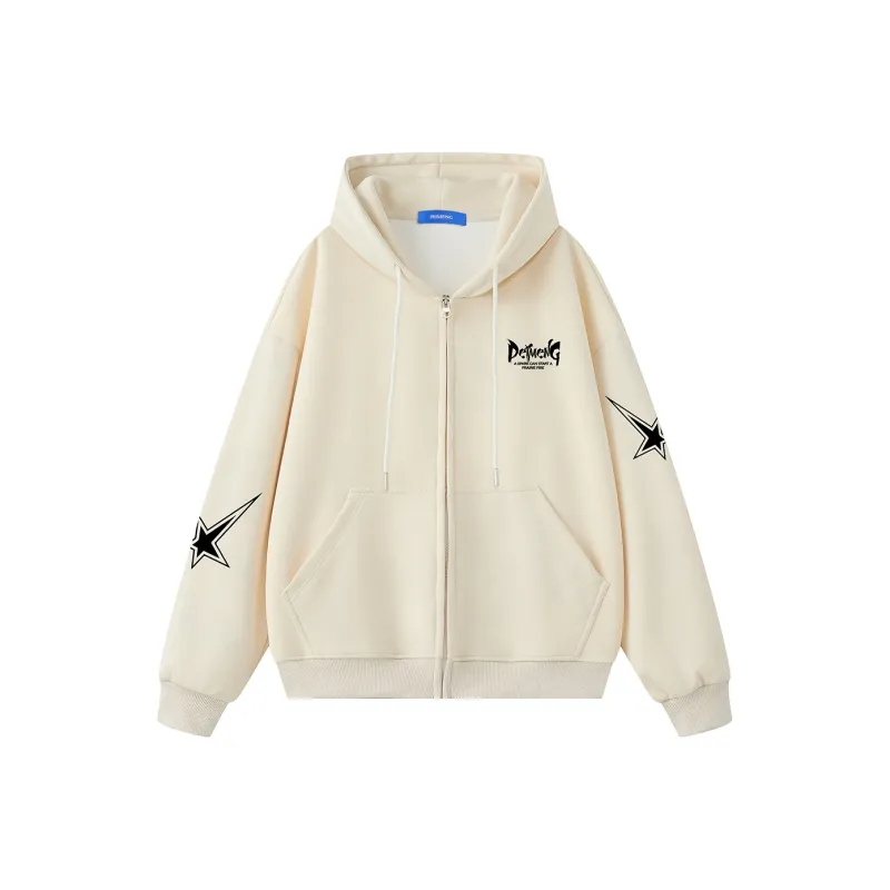 PEIMENG Sweatshirt Jacket Unisex-15