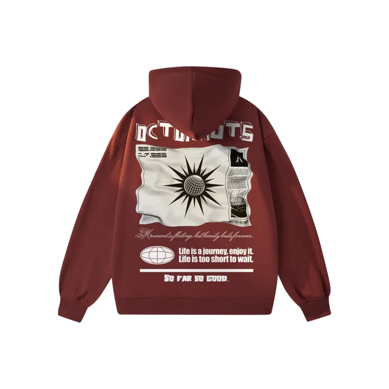 Small Columns Under The Sea Hoodie Unisex-12