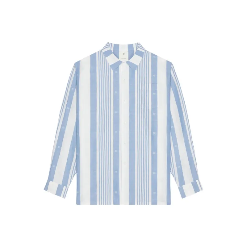 Givenchy 4G Striped Shirt-0
