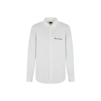 ARMANI EXCHANGEAE Shirt Men's Ecru