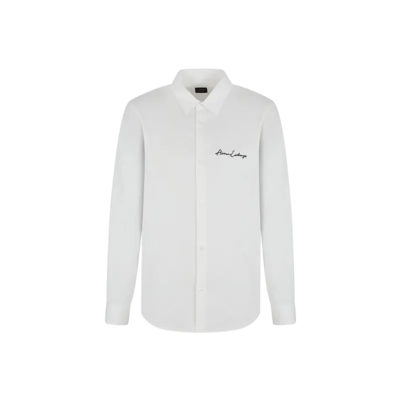 ARMANI EXCHANGEAE Shirt Men's Ecru-0