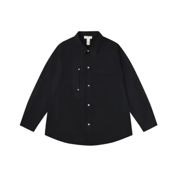 PANMAX Plus Size Men's Clothing Spring Solid Color Shirt Men's