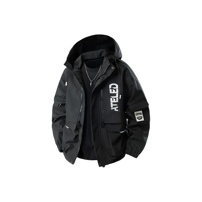 SNOW FLYING Jacket Unisex Black-2