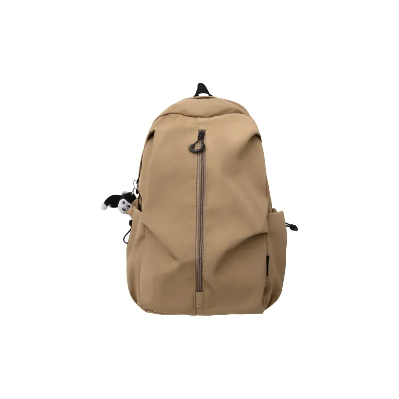 KAMLUI Nylon Backpack Regular Unisex Ecru/Black/Burgundy/Khaki-21