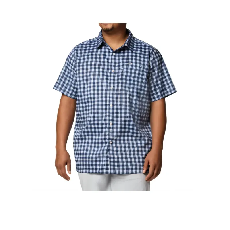Columbia PFG Super Slack Tide Shirt Men's Blue-0