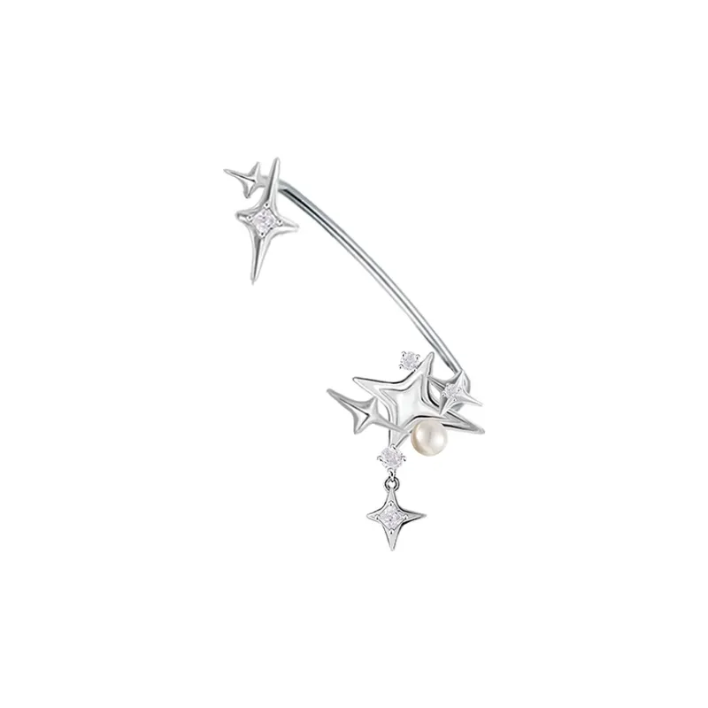 Masw Copper Alloy Clip On Earrings Women's-0