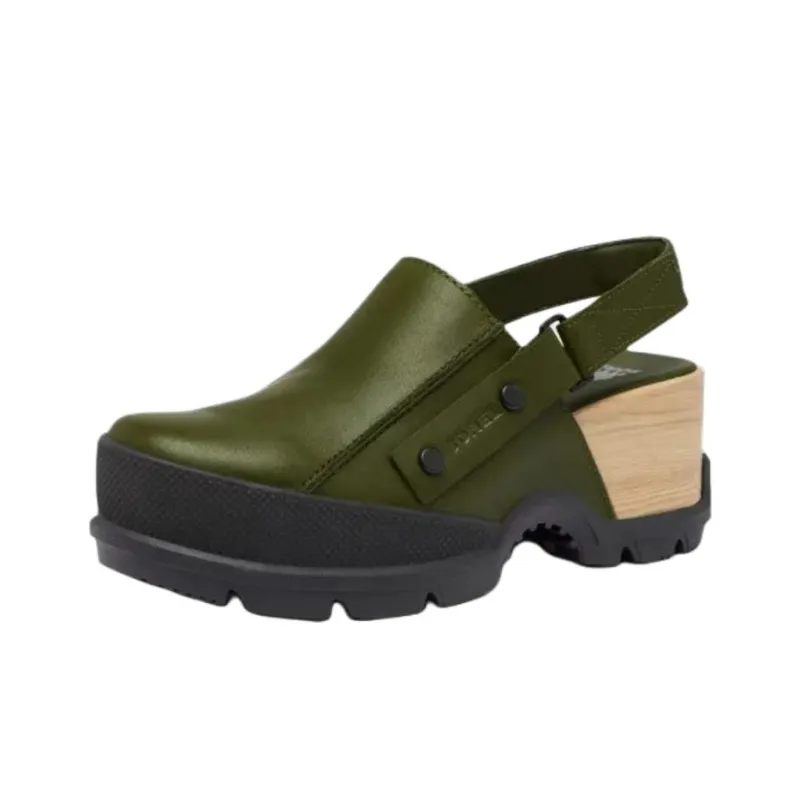 SOREL Roam'N Clog™ Rbr Casual Single Shoes 6.3cm Women's Green-3