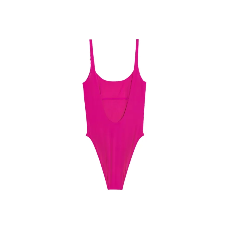 FANSIZHE One piece Swimsuit Women's Rose Red-1