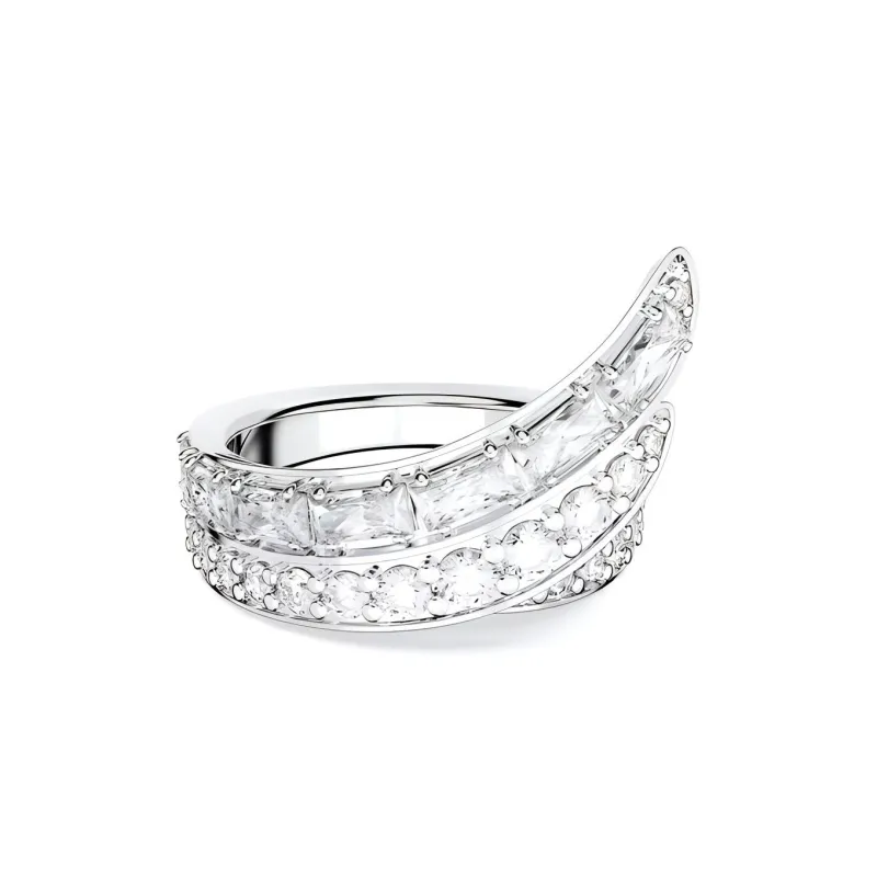 Swarovski Hyperbola Band Ring-0