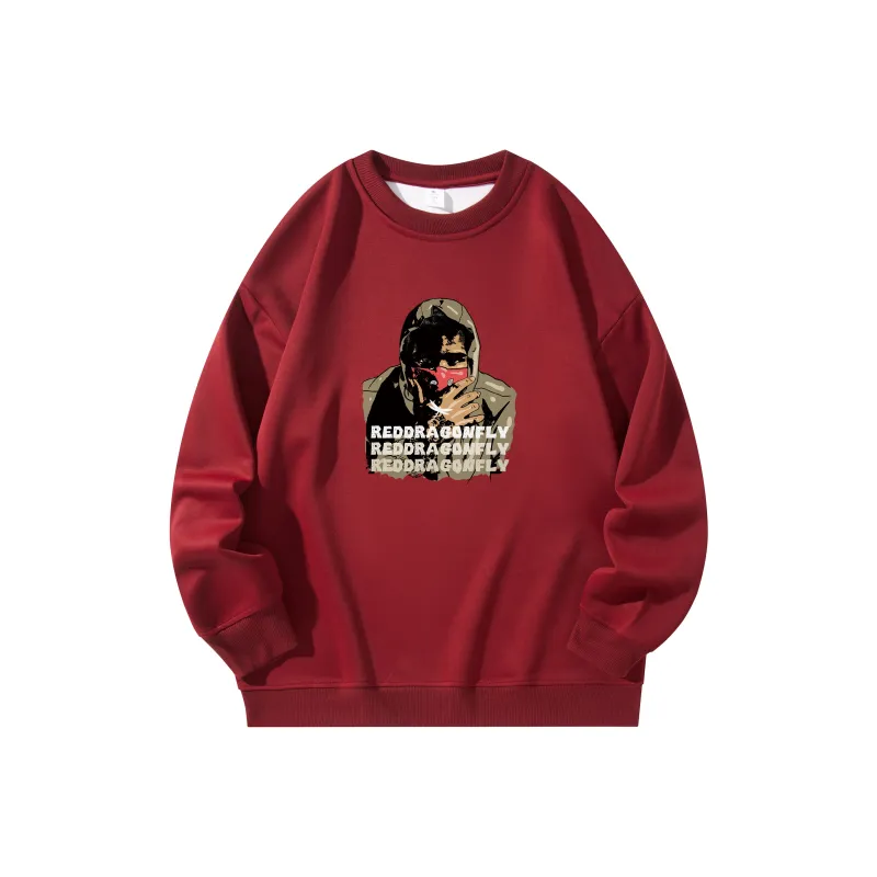 RED DRAGONFLY Sweatshirt Unisex-12