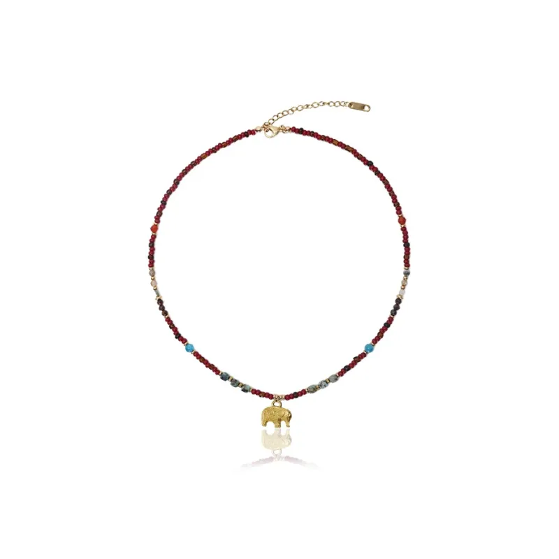 MUYANG Titanium Steel Necklaces Women's-5