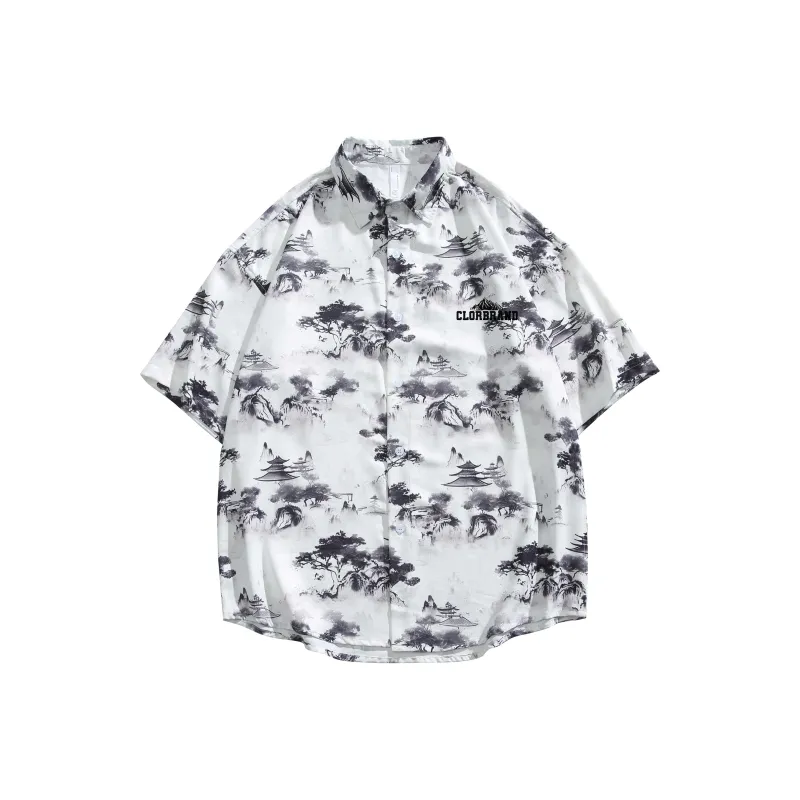 Shirt Unisex Pagoda Pine Shaped Product-0
