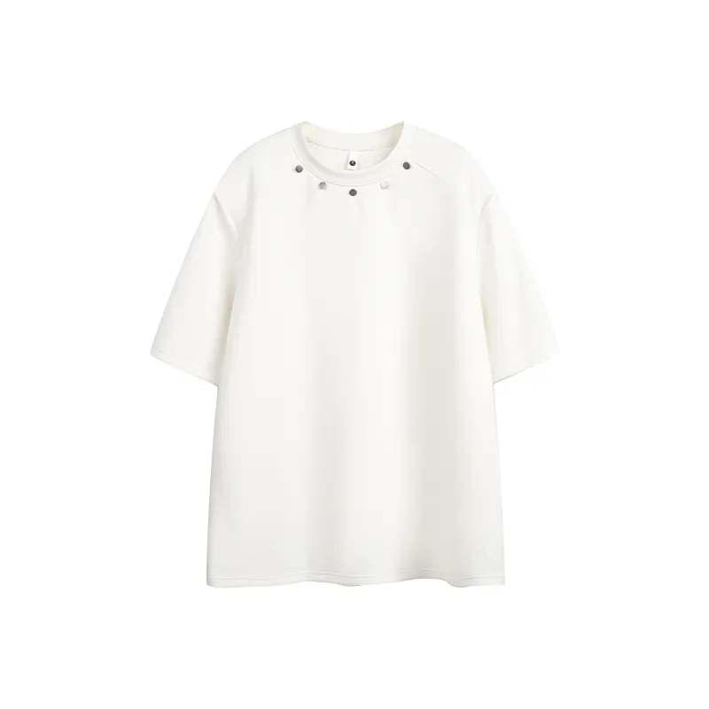 ZYKY American Luxury Streetwear Basic Versatile Commute Cropped T Shirt Unisex-12