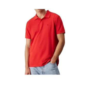 CALVIN KLEIN Polo Shirt Men's Red