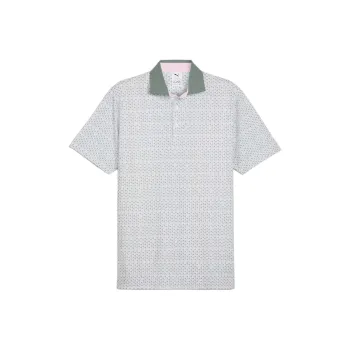 PUMA x ARNOLD PALMER MATTR Polo Shirt Men's Gray