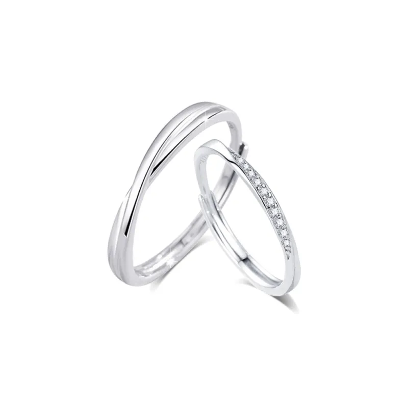 KUMET 999 Fine Silver Rings Unisex-0