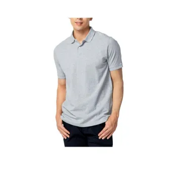 DECATHLON Polo Shirt Men's Silver Gray
