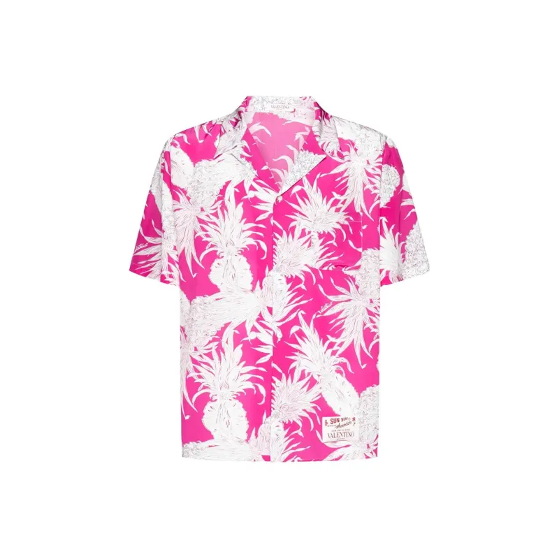 Valentino Shirts Men Pink-0