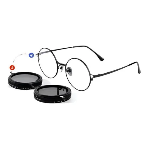 PSACSS Plate Frame Oval Sunglasses Unisex