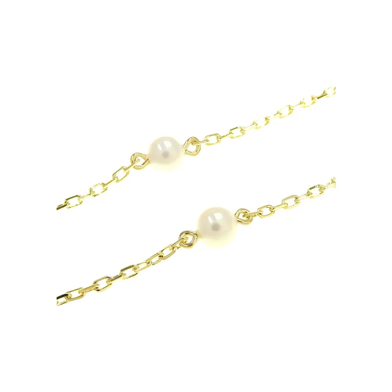 MIKIMOTO 18K Gold Bracelets Women's-4