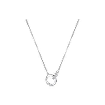 Modern Miracle Sterling Silver S999 Necklaces Unisex