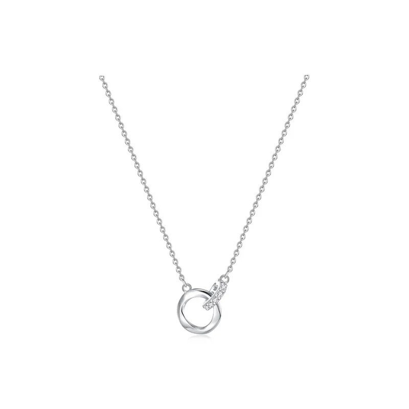 Modern Miracle Sterling Silver S999 Necklaces Unisex-0