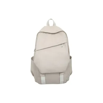 XIANGSU PU Backpack Unisex White/Black/Gray/Brown