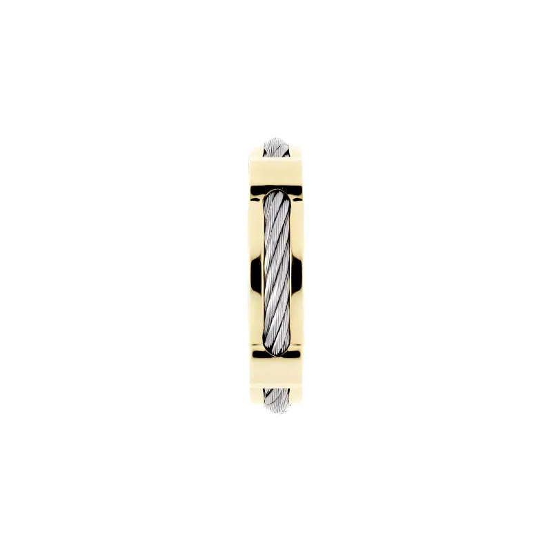 FRED 18K Gold Steel Rings Women's Metal-1