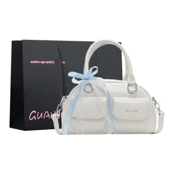 Champion Cub PU Boston Bag, Shoulder Bag, Crossbody Bag, Handbag Women's Multicolor