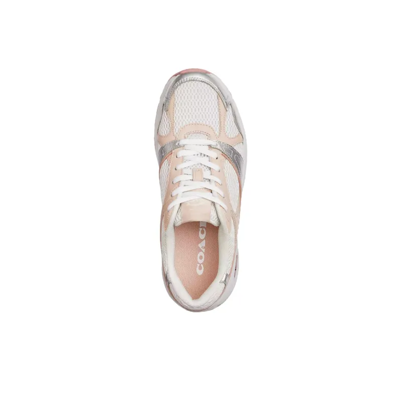 COACH Sport Low Top Casual Shoes Women's Pink-3