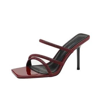 KATHRYN WILSON Rubber Sole Slip Resistant Slide Slippers Women's