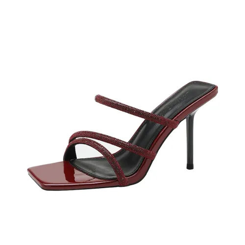 KATHRYN WILSON Rubber Sole Slip Resistant Slide Slippers Women's