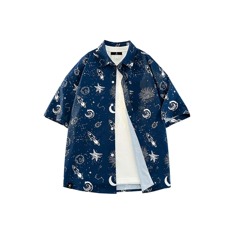 ROBINHOOD Shirt Unisex Starry Blue Comes With Brand T Shirt-2