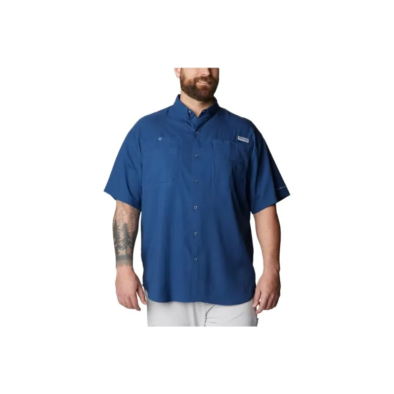 Columbia Shirt Men's Royal Blue-0