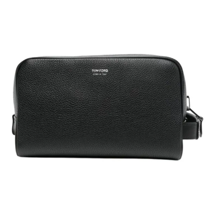 TOM FORD Logo Printed Zipped Toiletry Bag-0