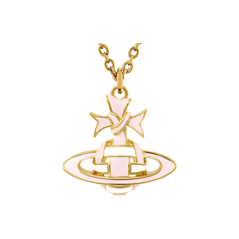 Vivienne Westwood Orb pendant Chain Necklace-1