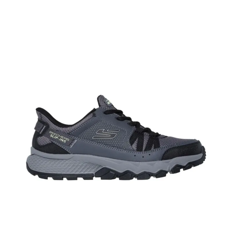 Skechers Dynamite AT Escapar Low Top Outdoor Shoes Men's Gray Black-1
